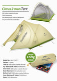 Cirrus Ultralight Tent 2 Person