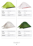 Ultralight Camping Tent Waterproof Outdoor Hiking Tent