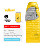 CW400 Envelope Type White Goose Down Sleeping Bag