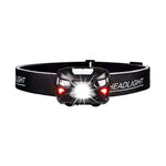 500 Lumens  LED Headlamp - Rechargeable  Lightweight