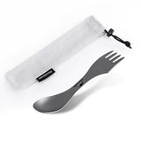 Lightweight Titanium Cutlery Knife Fork Spoon