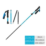 Folding Adjustable Trekking Poles Aluminum Alloy