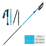 Folding Adjustable Trekking Poles Aluminum Alloy