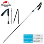 Folding Adjustable Trekking Poles Aluminum Alloy