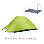 Upgraded Cloud Up 2 Ultralight Tent Free Standing