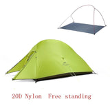 Upgraded Cloud Up 2 Ultralight Tent Free Standing