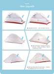 Upgraded Cloud Up 2 Ultralight Tent Free Standing