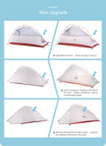 Upgraded Cloud Up 2 Ultralight Tent Free Standing