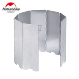 Ultralight Outdoor 8 Plates Foldable Wind Shield